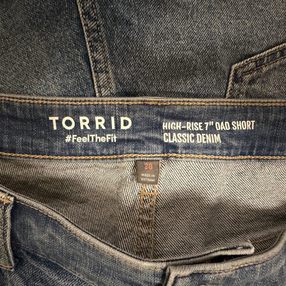 Torrid Women's Blue Denim Jeans - Picture 3 of 3